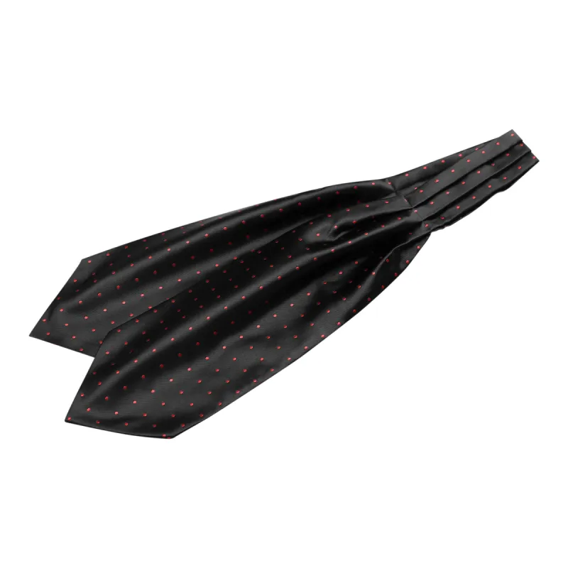 Cravat Ties Self Tied Wedding Polka Dots Ascot Tie made by Allegra K