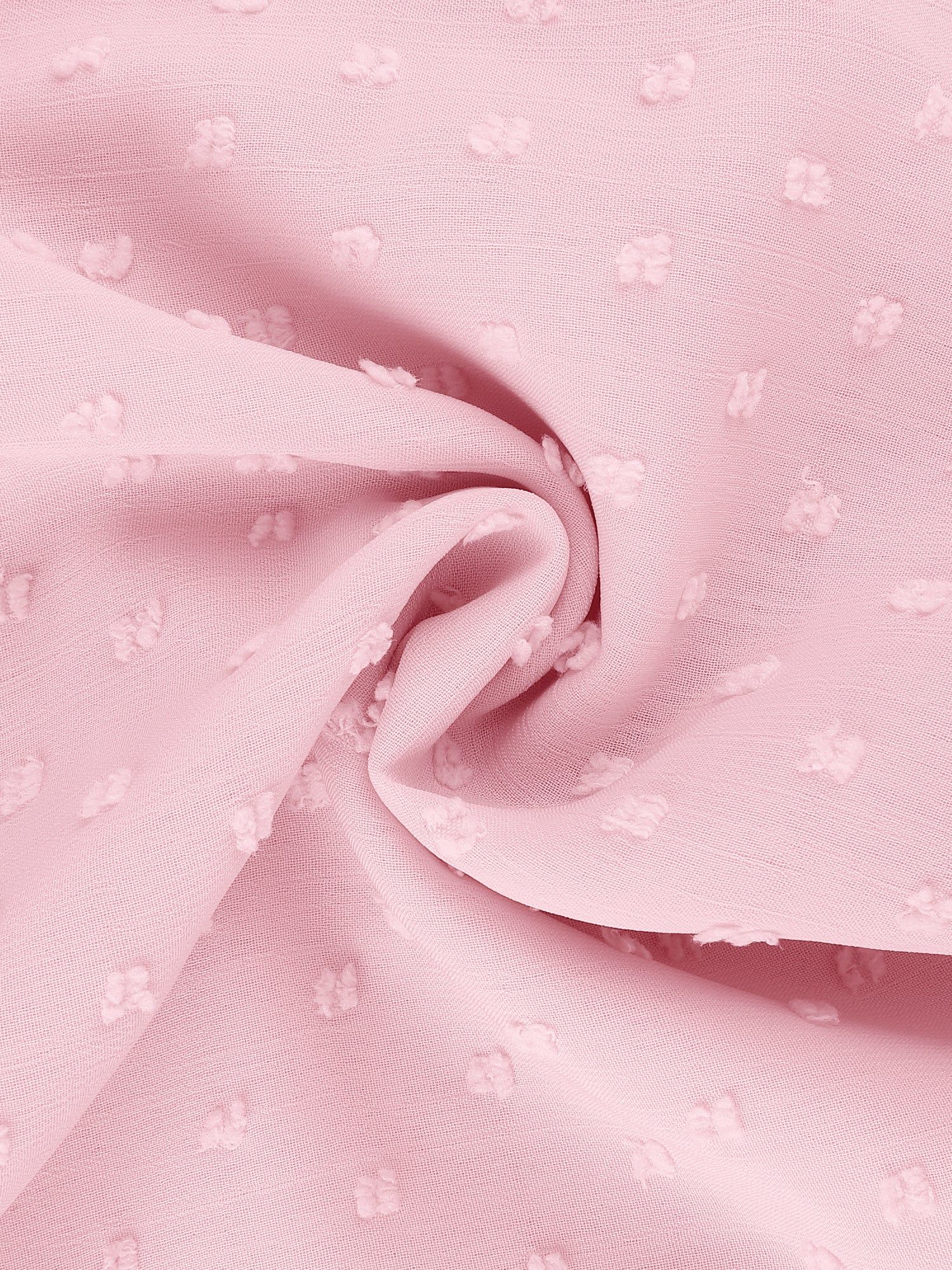 Lace Trim Top Swiss Dots Mock Neck Cap Sleeve Elegant Blouse sold by Allegra K product image thumbnail 4