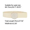Elastic Wide Waist Dress Hook Buckle Braided Belts sold by Allegra K