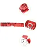 Womens Glitter Skinny Stretchy Waist Belts Sequins Decor Slim Elastic Belts 2PCS sold by Allegra K