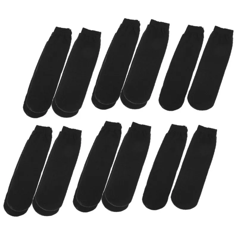 10 Pairs Polyester Fitting Stretchy Sheer Stockings for Man Women sold by Allegra K