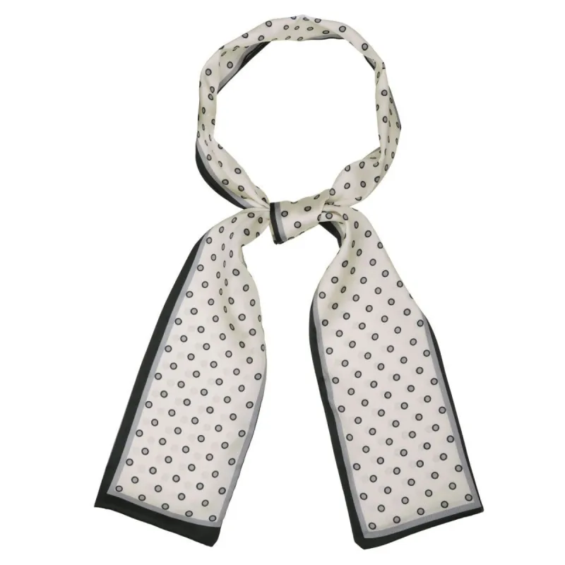 Skinny Scarves 50s Polka Dot Neck Wraps for Women Cute Ribbon Hairband Neckerchief sold by Allegra K