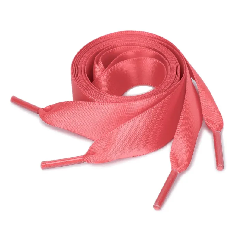 2 Pairs Womens Flat Ribbon Women Shoelaces Sneakers Canvas Shoestrings sold by Allegra K