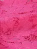 Elegant Ruffle Collar Sheer Floral Lace Crop Bolero Shrug sold by Allegra K
