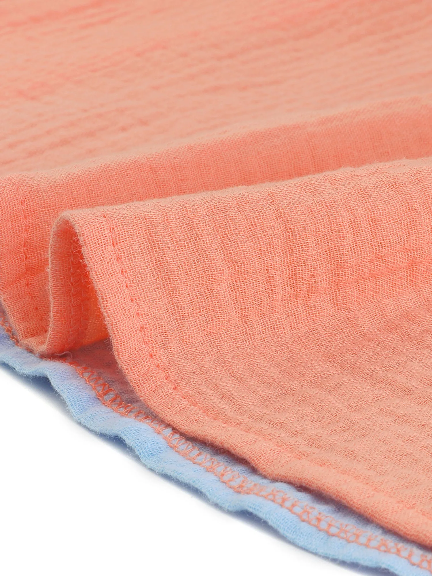 Colorblock Long Sleeve Button Down Textured Shirt Blouse sold by Allegra K product image thumbnail 5