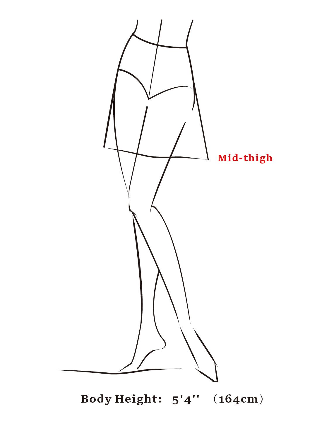 Button Half Placket Long Sleeve Mini Fit and Flare Floral Dress sold by Allegra K product image thumbnail 5