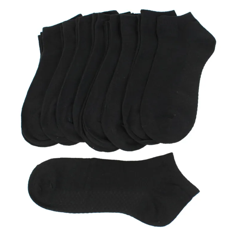 Man Low Cut Outdoor Sports Casual Ankle Socks 10 Pairs sold by Allegra K