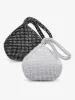 Rhinestones Triangle Shape Evening Clutch Bag sold by Allegra K