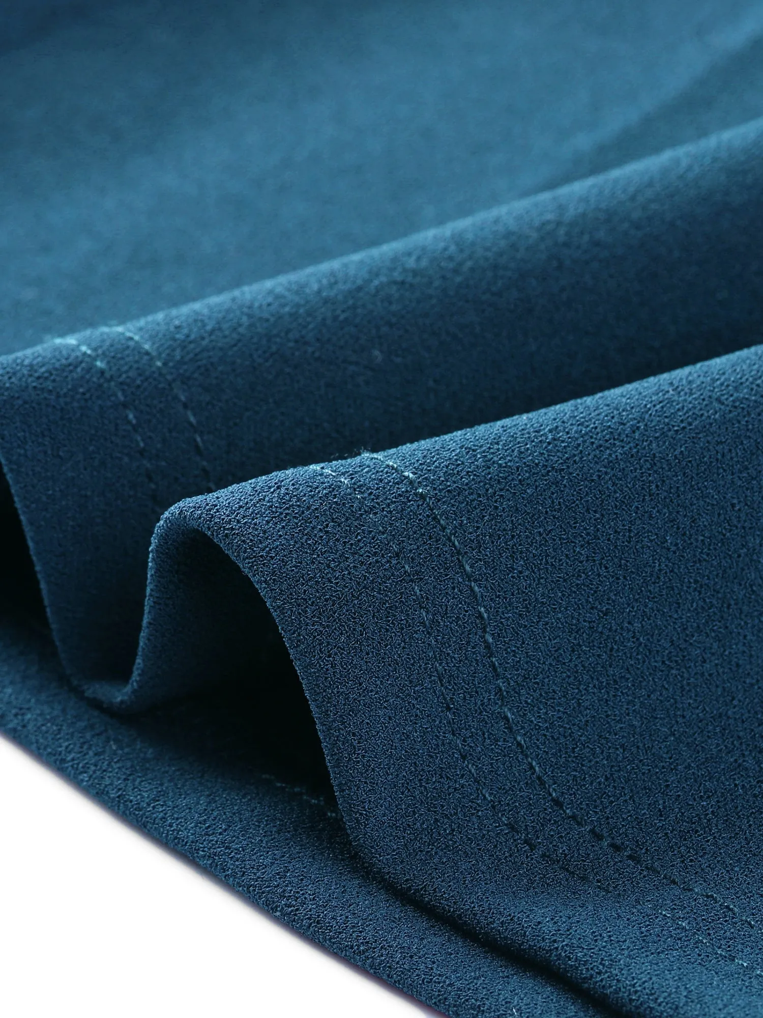 3/4 Sleeve Boat Neck Solid Color A-Line Midi Dress sold by Allegra K product image thumbnail 5