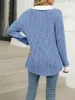 Colorblock Lapel Collar Long Sleeve Loose Blouse Top sold by Allegra K