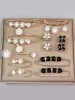 Elegant Decorative 12 Pieces Faux Pearl Alloy Pins & Brooches Buckle Bags & Wedding Sets sold by Allegra K
