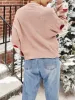 Christmas Santa Claus Pullover Long Sleeve Sweater sold by Allegra K