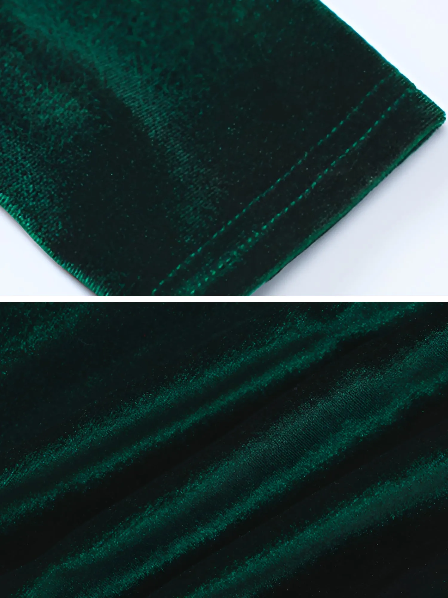 Velvet Ruched Long Sleeves Bodycon Maxi Dress sold by Allegra K product image thumbnail 5