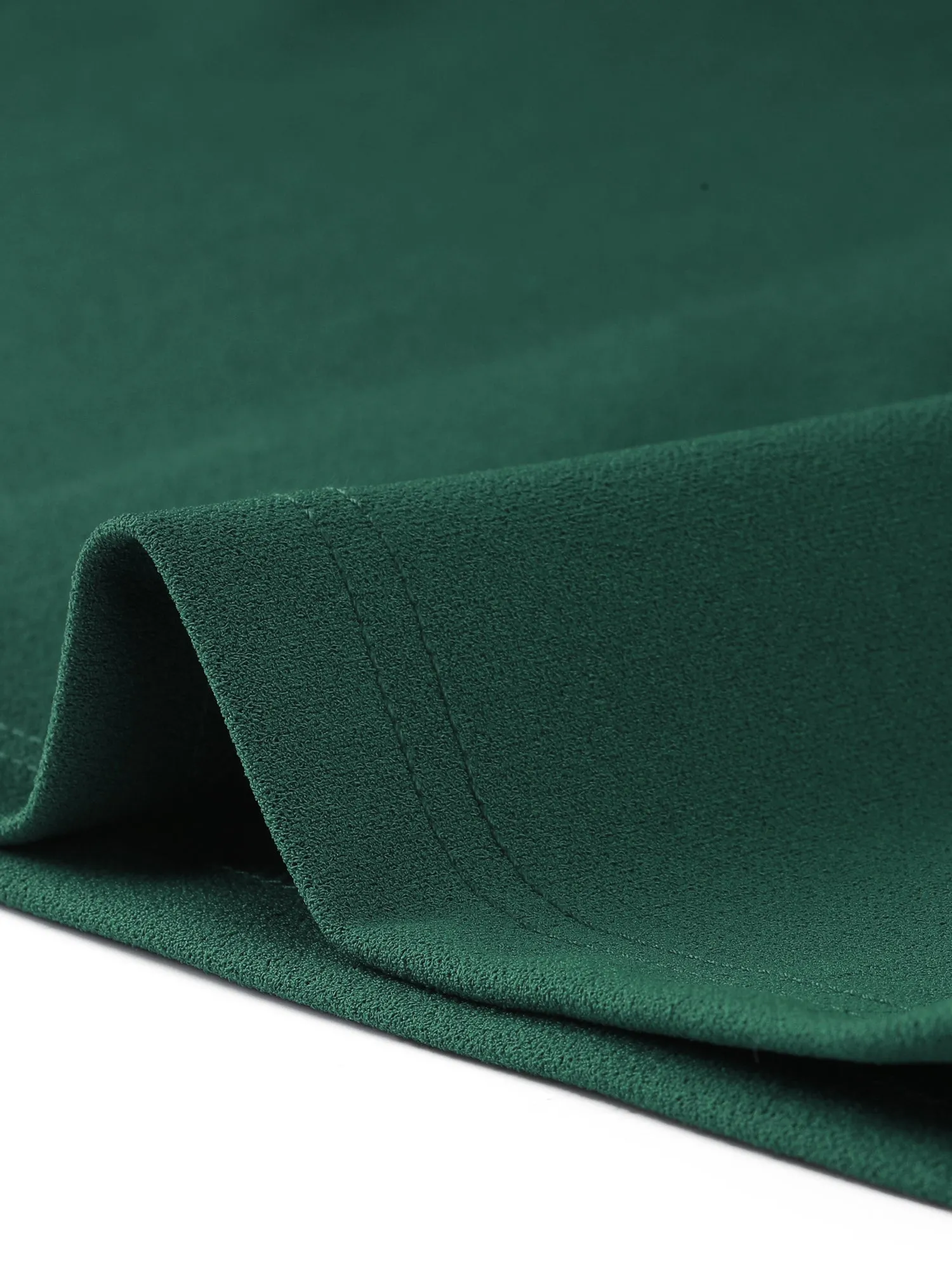 Notch Neck 3/4 Sleeve Slit Midi Work Sheath Dress sold by Allegra K product image thumbnail 5