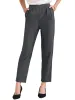 High Waist Pocketed Straight Leg Ankle Pants Slacks sold by Allegra K