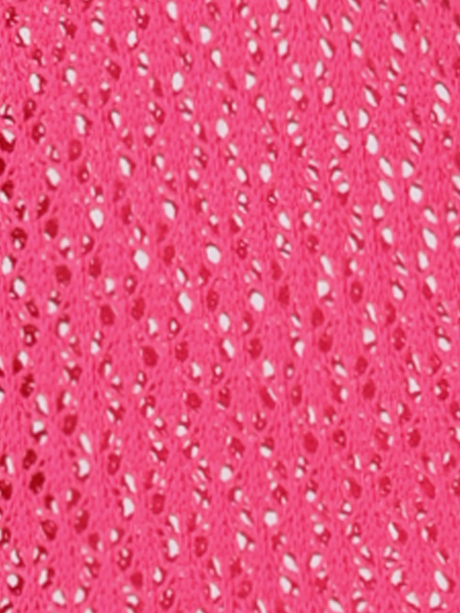 Long Sleeve Hollow Out Swim Cover Up Beach Crochet Dress sold by Allegra K product image thumbnail 4