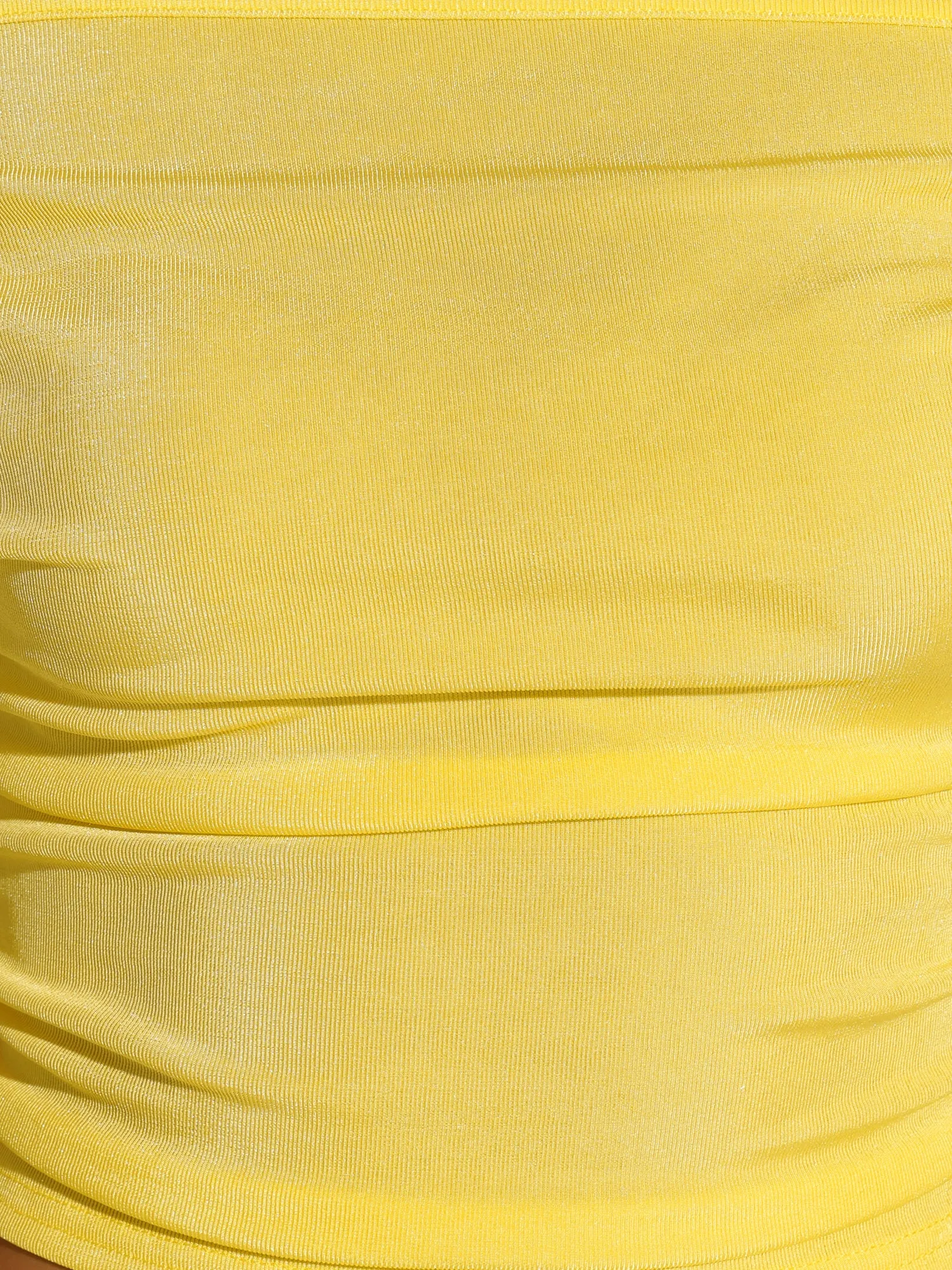 Off Shoulder Short Sleeve Ruched Cropped Tops sold by Allegra K product image thumbnail 4