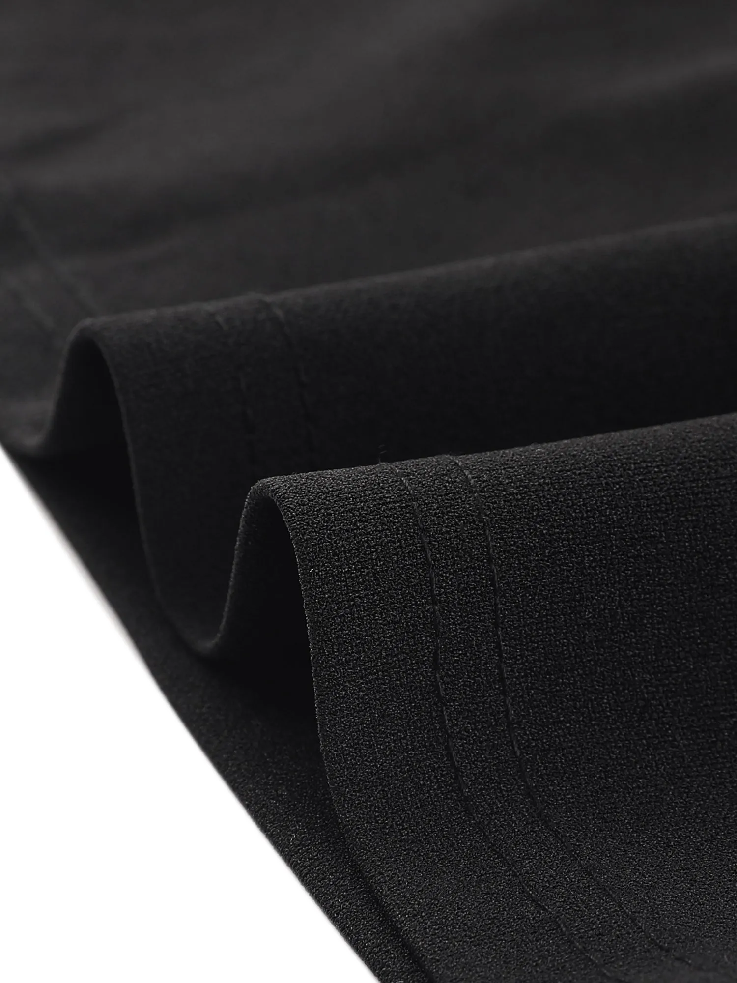 Square Neck Ruffle Trim Sheer 3/4 Sleeve Chiffon Mini Dress sold by Allegra K product image thumbnail 4