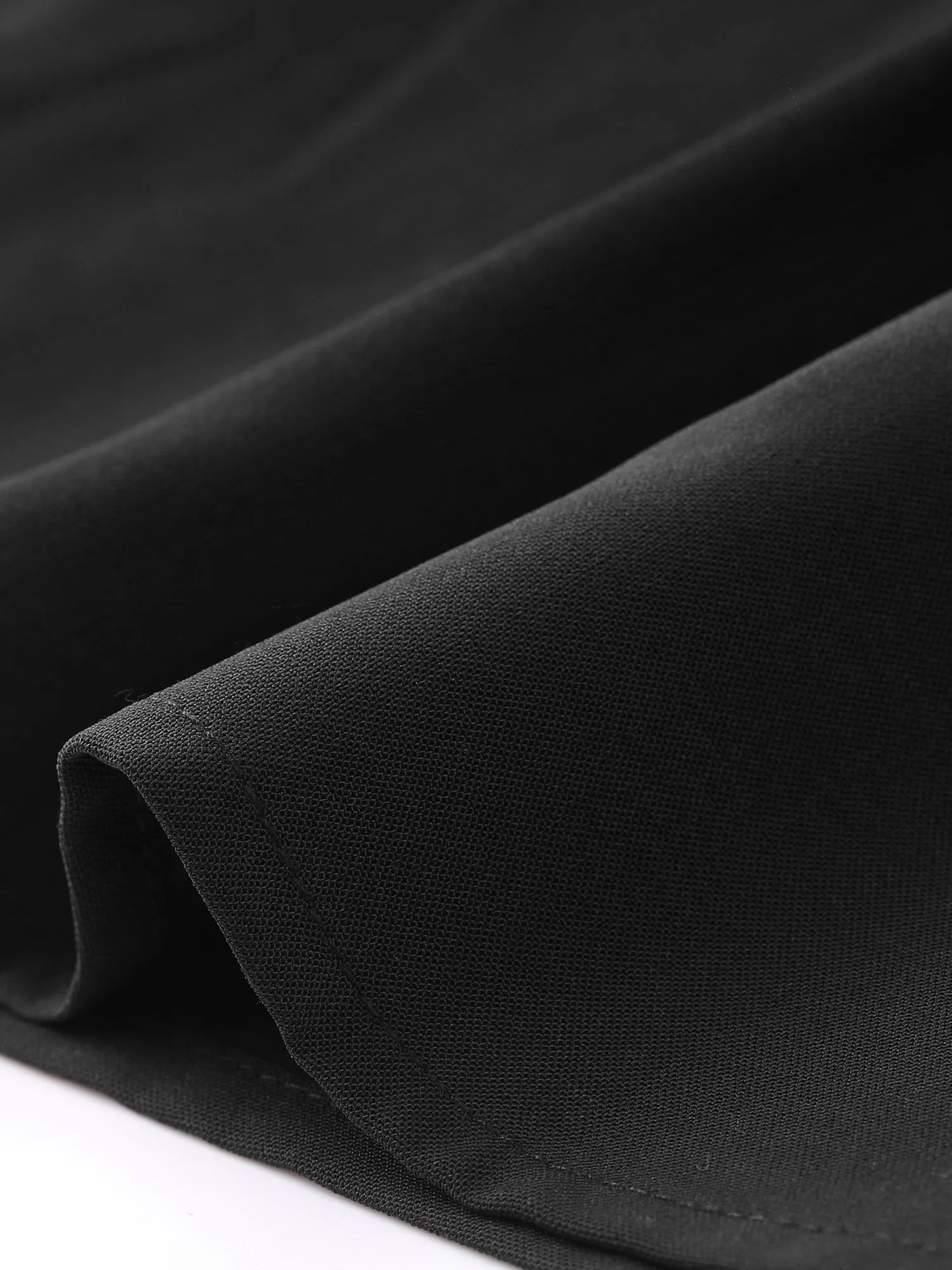 Round Neck Cap Sleeve Rhinestone Decor Peplum Blouse sold by Allegra K product image thumbnail 5