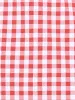 Gingham Square Neck Puff Sleeve Casual Top sold by Allegra K