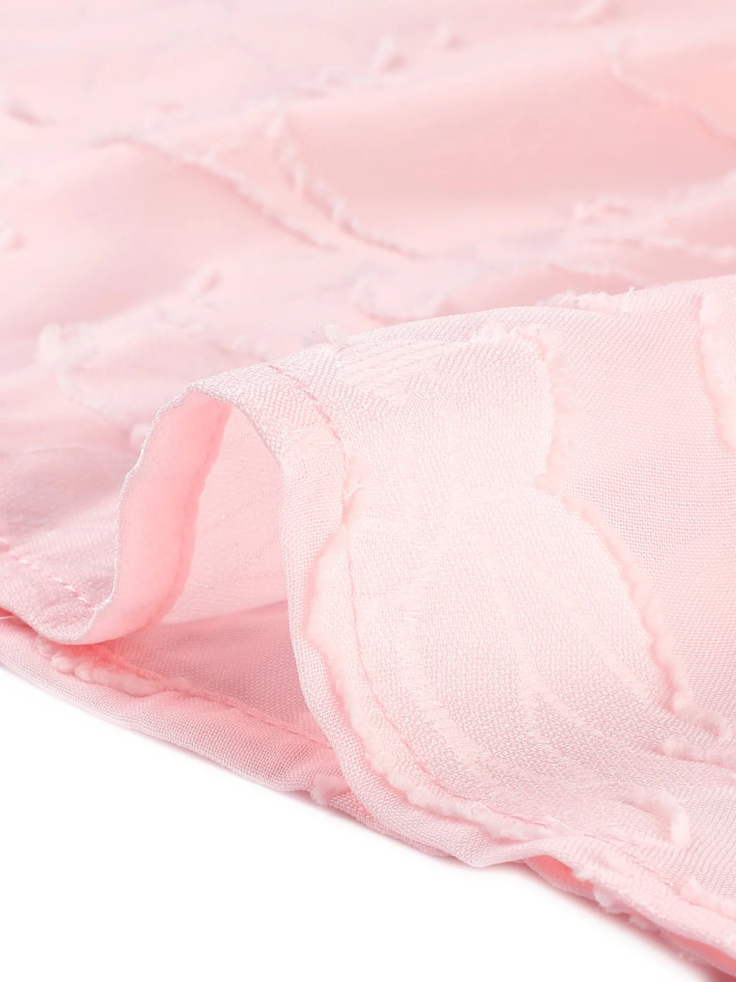 Smocked Square Neck Textured Peplum Blouse sold by Allegra K product image thumbnail 4