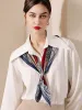 Boho Paisley Printed Colorblock Square Scarf sold by Allegra K