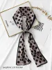 Polka Dot Print Headband Long Silky Scarf sold by Allegra K
