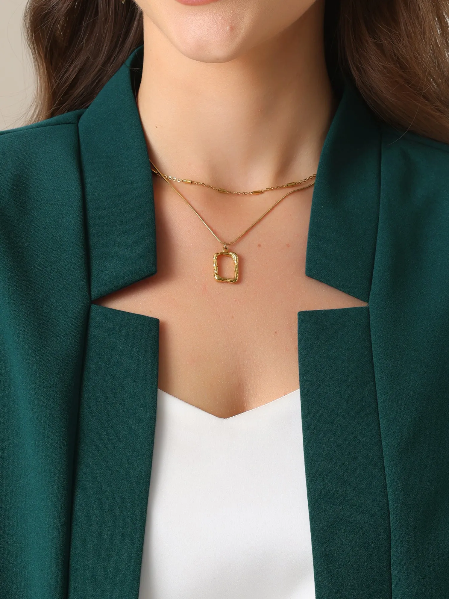 Open Front Long Sleeve Business Work Office Blazer sold by Allegra K product image thumbnail 4