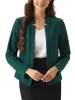 Open Front Long Sleeve Business Work Office Blazer sold by Allegra K
