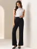 Ruffles Mock Neck Cap Sleeve Button Down Bodysuit sold by Allegra K