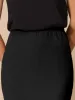 Texture Stretchy Bodycon Mermaid Midi Skirt sold by Allegra K
