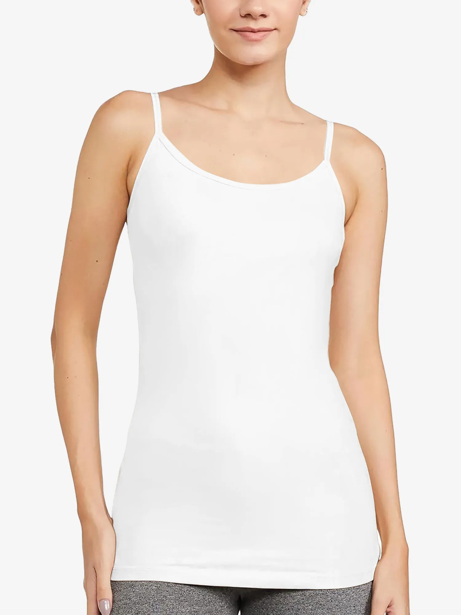 3 Pieces Spaghetti Strap Solid Color Padded Cami Top Set sold by Allegra K product image thumbnail 4