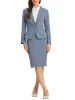 2 Pieces Long Sleeve Blazer & Pencil Skirt Suit Set sold by Allegra K
