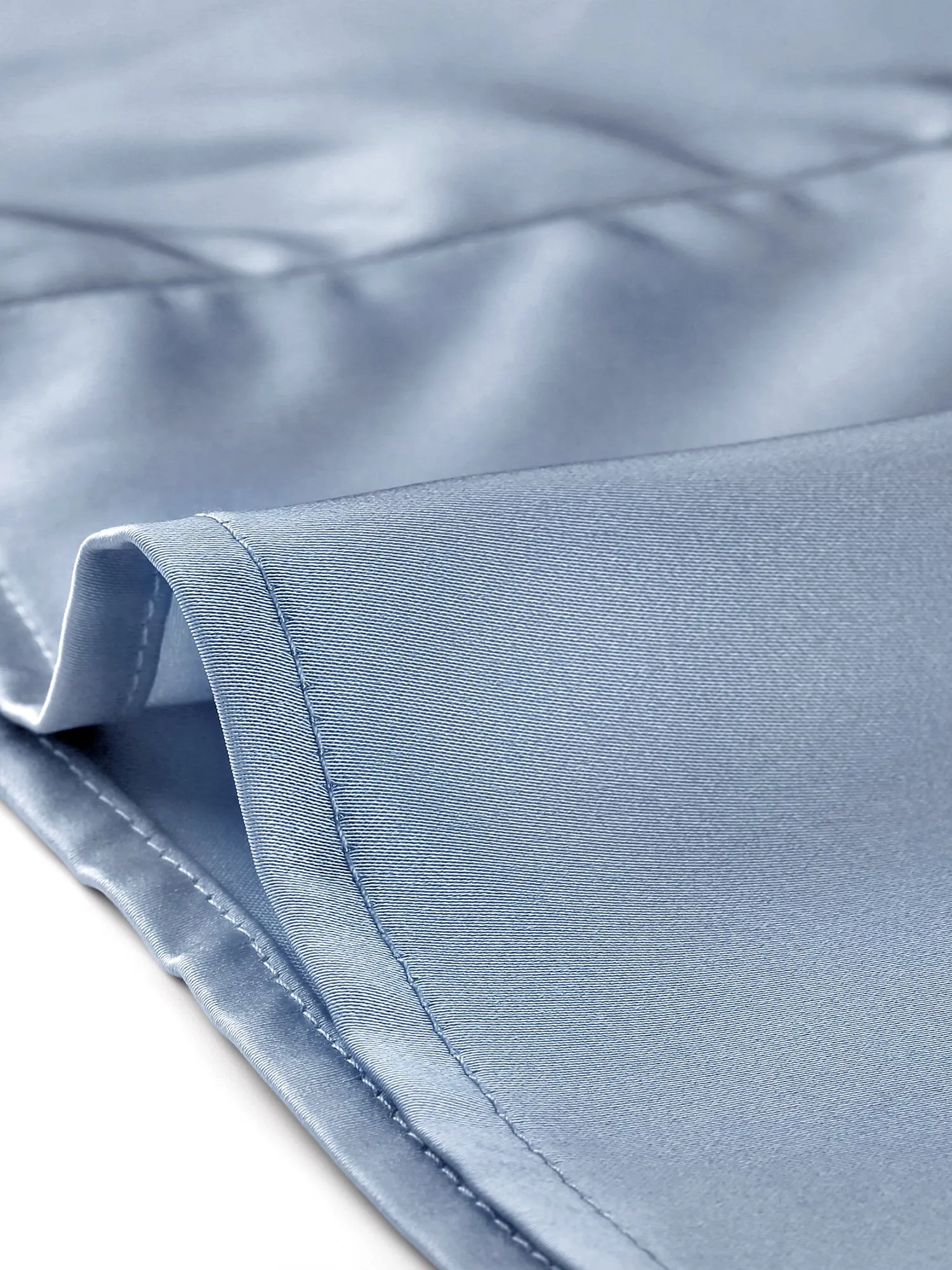 V Neck Decor Beaded Long Sleeve Office Pleated Satin Blouse Top sold by Allegra K product image thumbnail 5