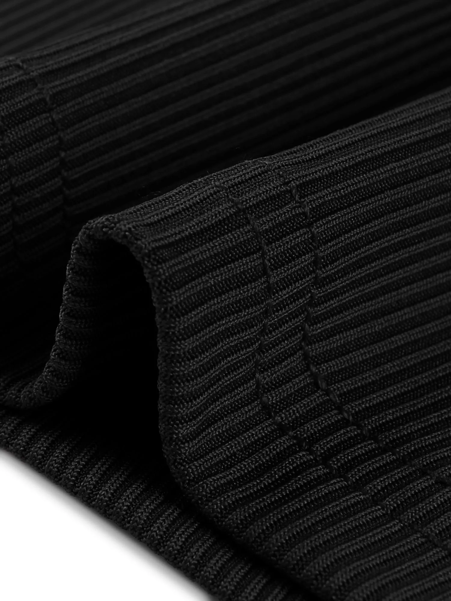 Ribbed Knitted Long Sleeve Crew Neck Sweater Dress sold by Allegra K product image thumbnail 5