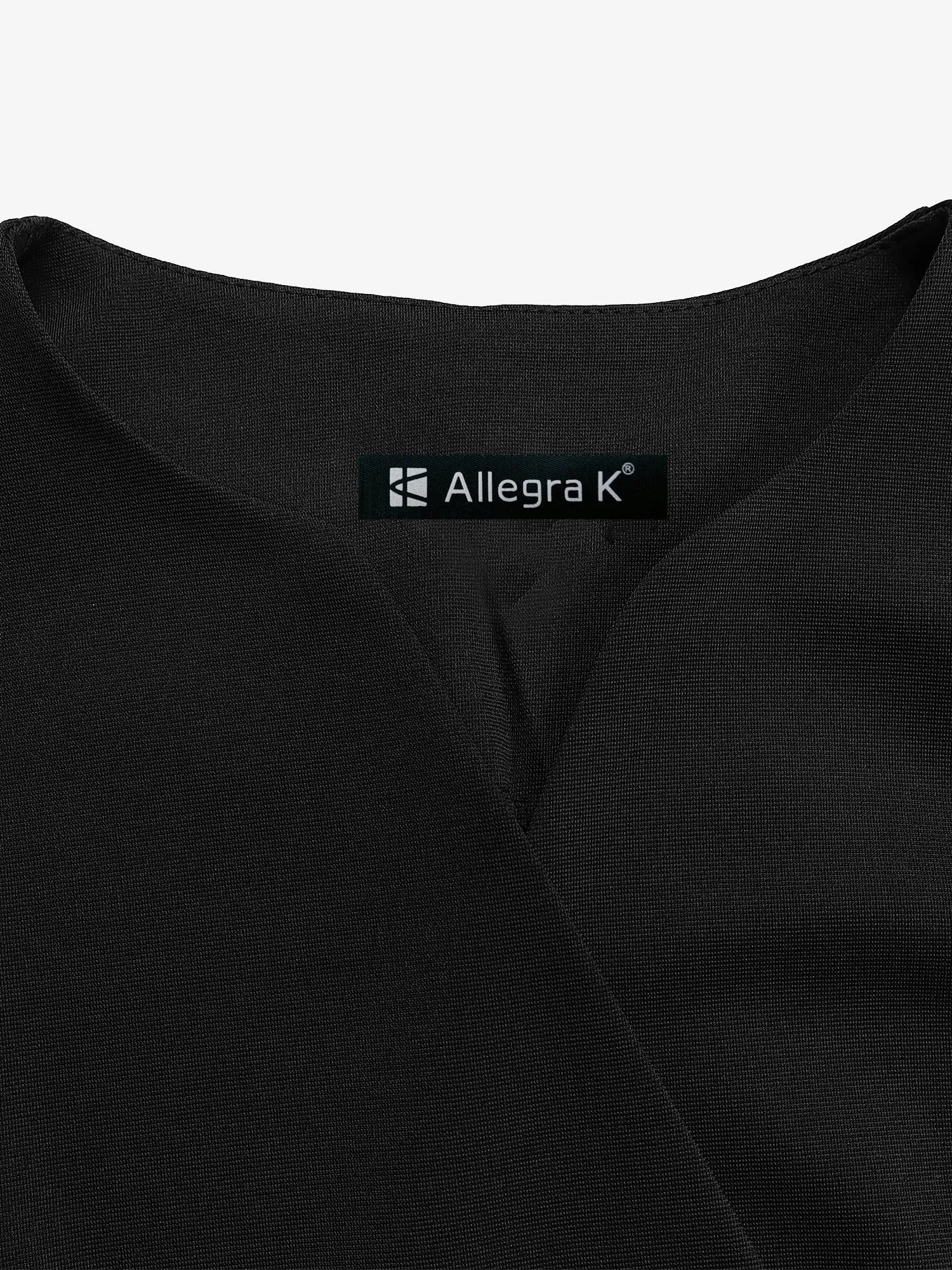 2 Pieces 3/4 Sleeves Blazer & Lace Ruffled Midi Pencil Skirt Set sold by Allegra K product image thumbnail 4