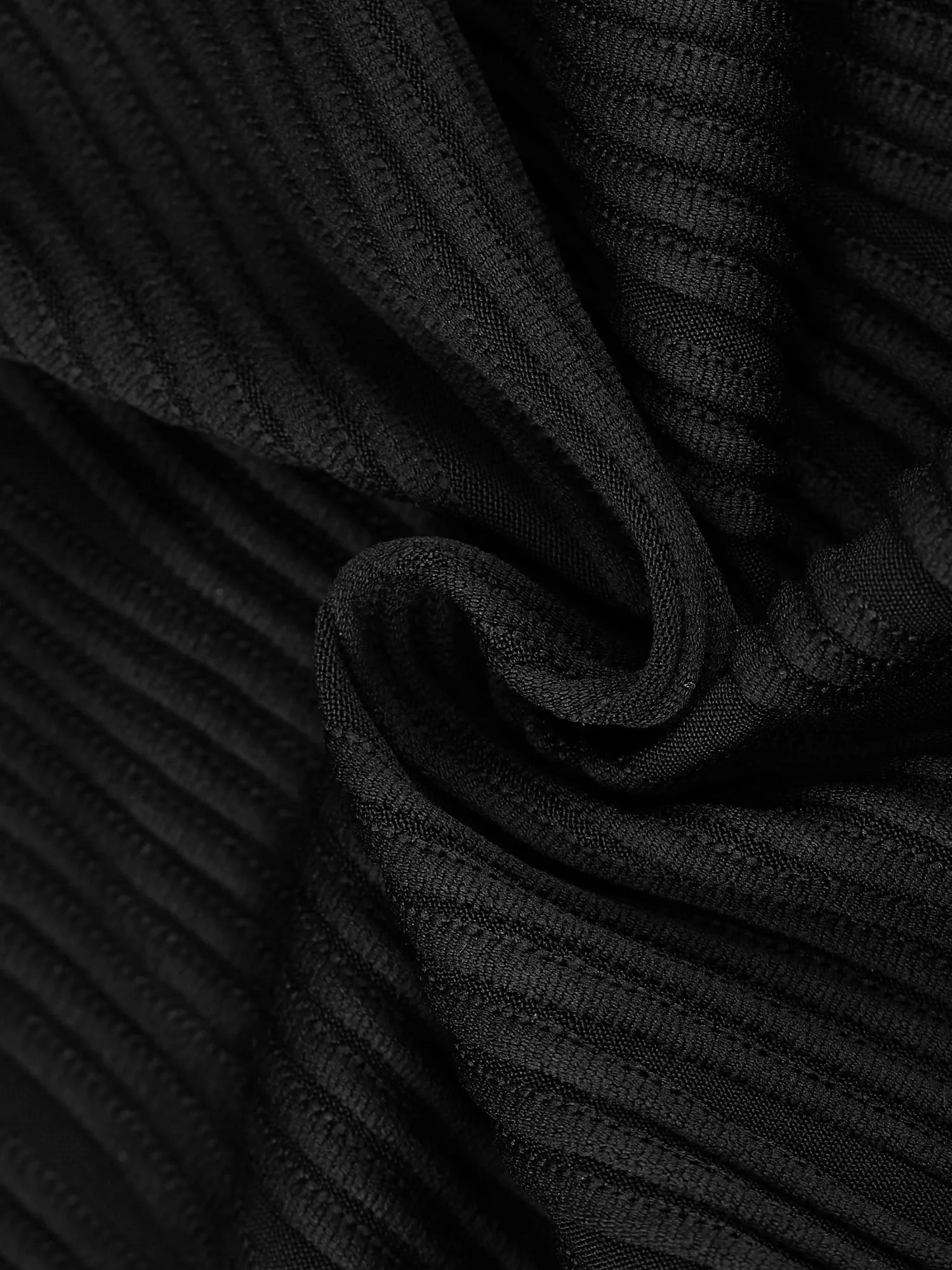 Textured Sexy Halter V Neck Sleeveless Top Bodysuit sold by Allegra K product image thumbnail 5