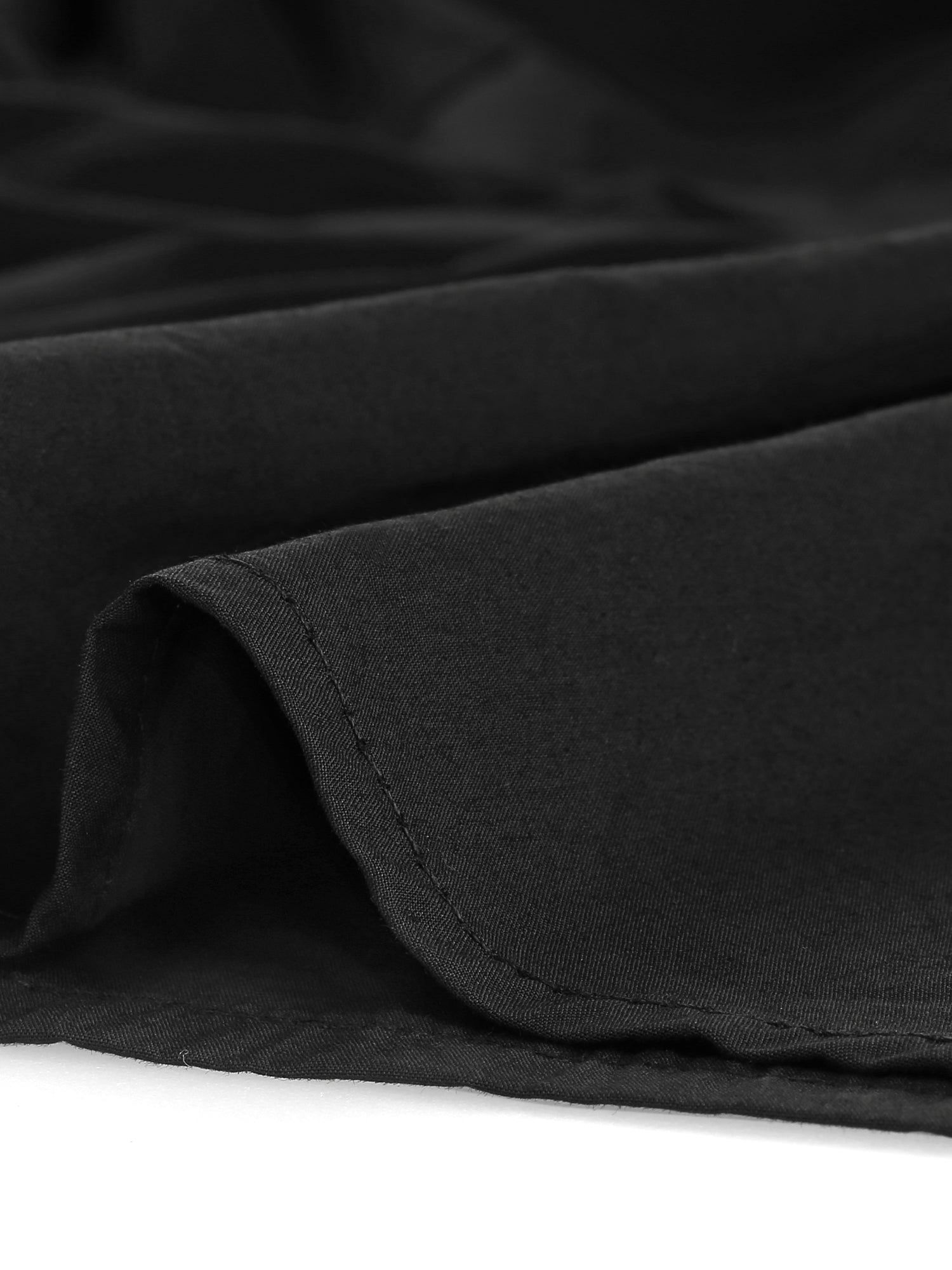 Cotton Button-Down Puff Long Sleeve Ruffle Peplum Work Office Shirt sold by Allegra K product image thumbnail 5