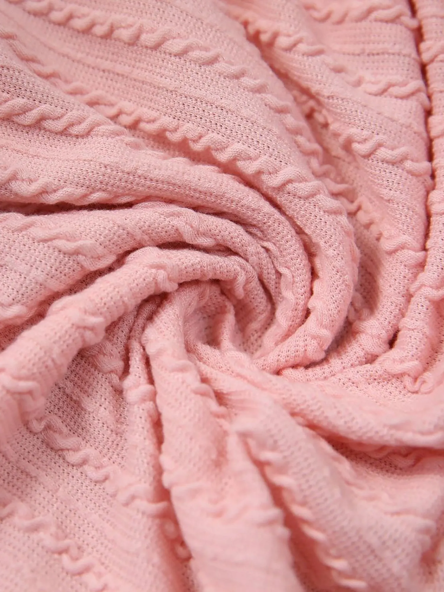 Round Neck Short Sleeve Textured Blouse sold by Allegra K product image thumbnail 5