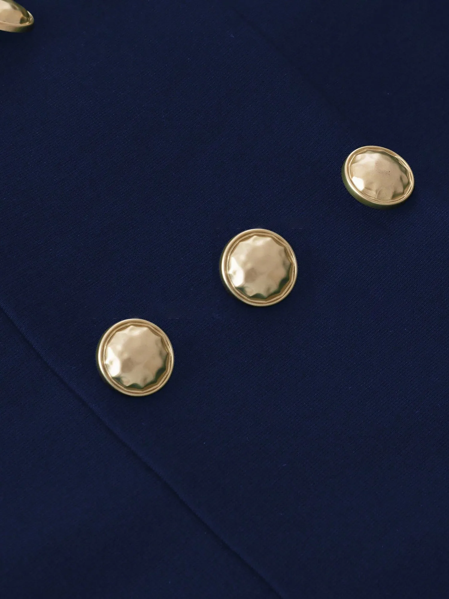 Bow Button Decor 3/4 Sleeves Work Midi Sheath Dress sold by Allegra K product image thumbnail 3