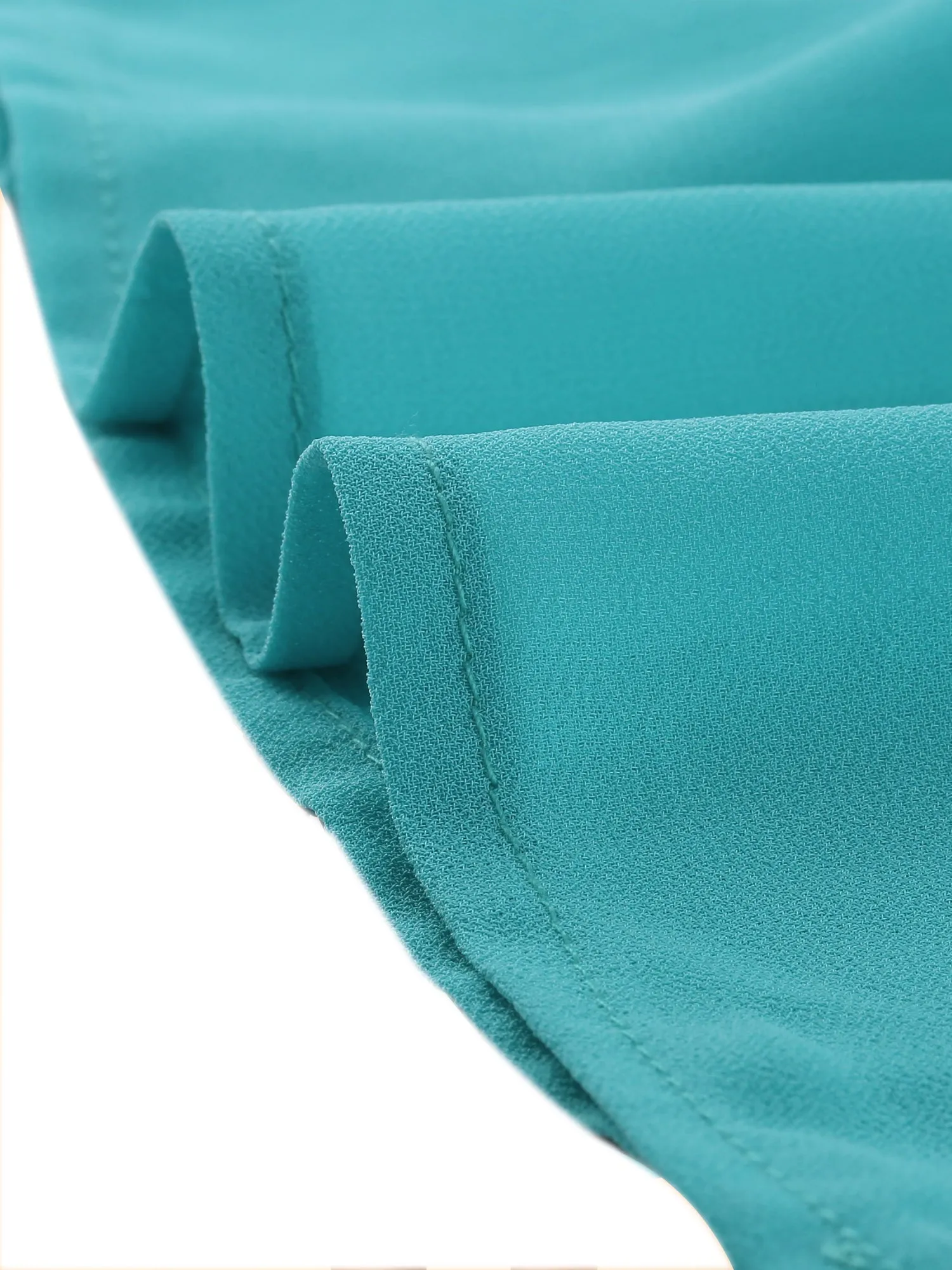 Summer Spaghetti Strap V Neck Flowy Swing Chiffon Midi Dress Sundress sold by Allegra K product image thumbnail 5