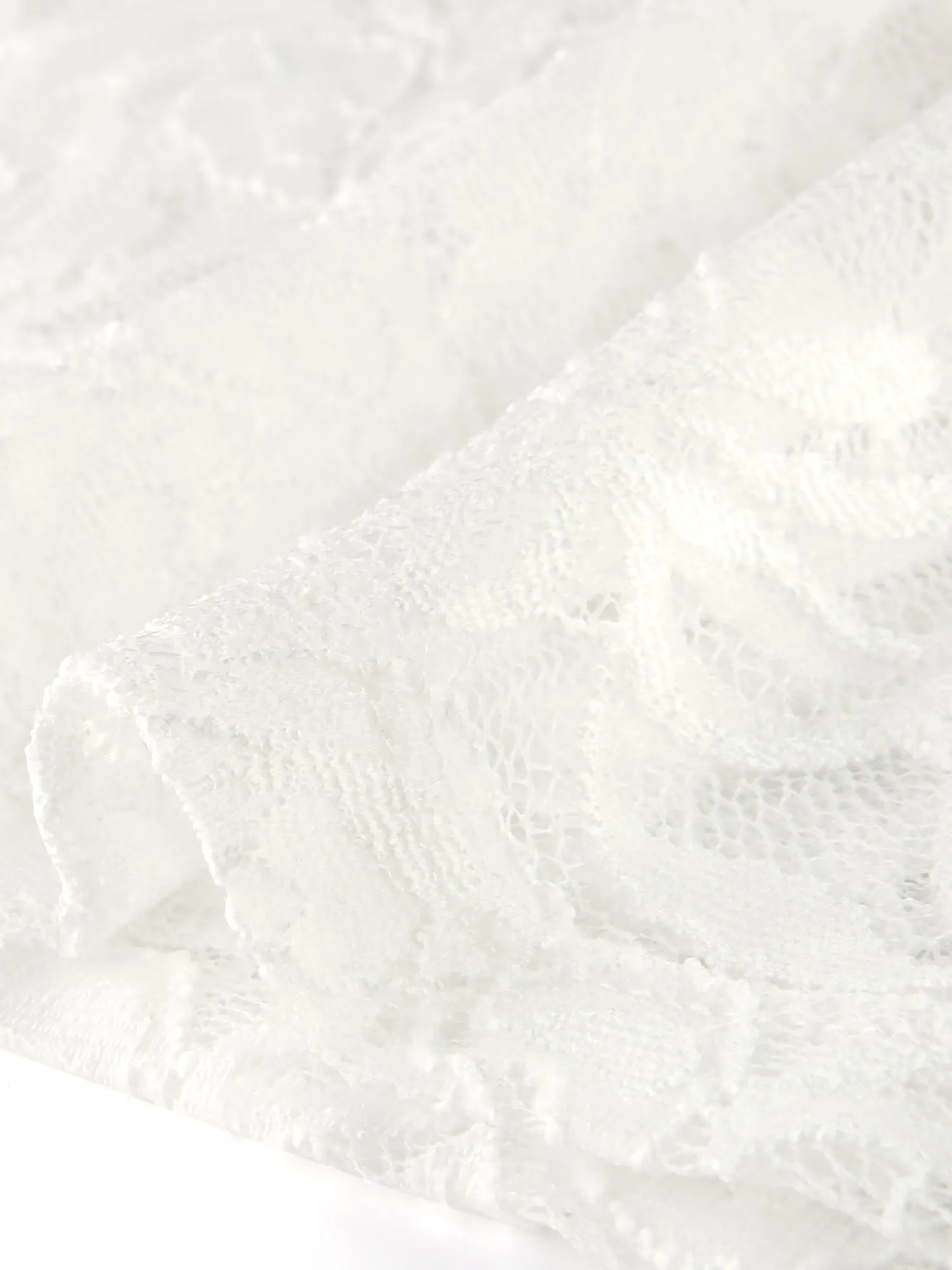 Retro Semi Sheer Puff Long Sleeve Embroidery Lace Blouse sold by Allegra K product image thumbnail 5