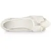 Women's Pointed Toe Rhinestone Bow Slip on Mesh Ballet Flats sold by Allegra K