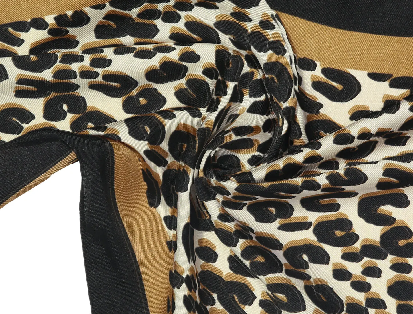 Leopard Print Rhombus Neck Scarf Scarves Wraps Neckerchief sold by Allegra K product image thumbnail 4