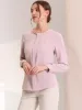 Work Shirt Long Sleeve Business Casual Tops sold by Allegra K