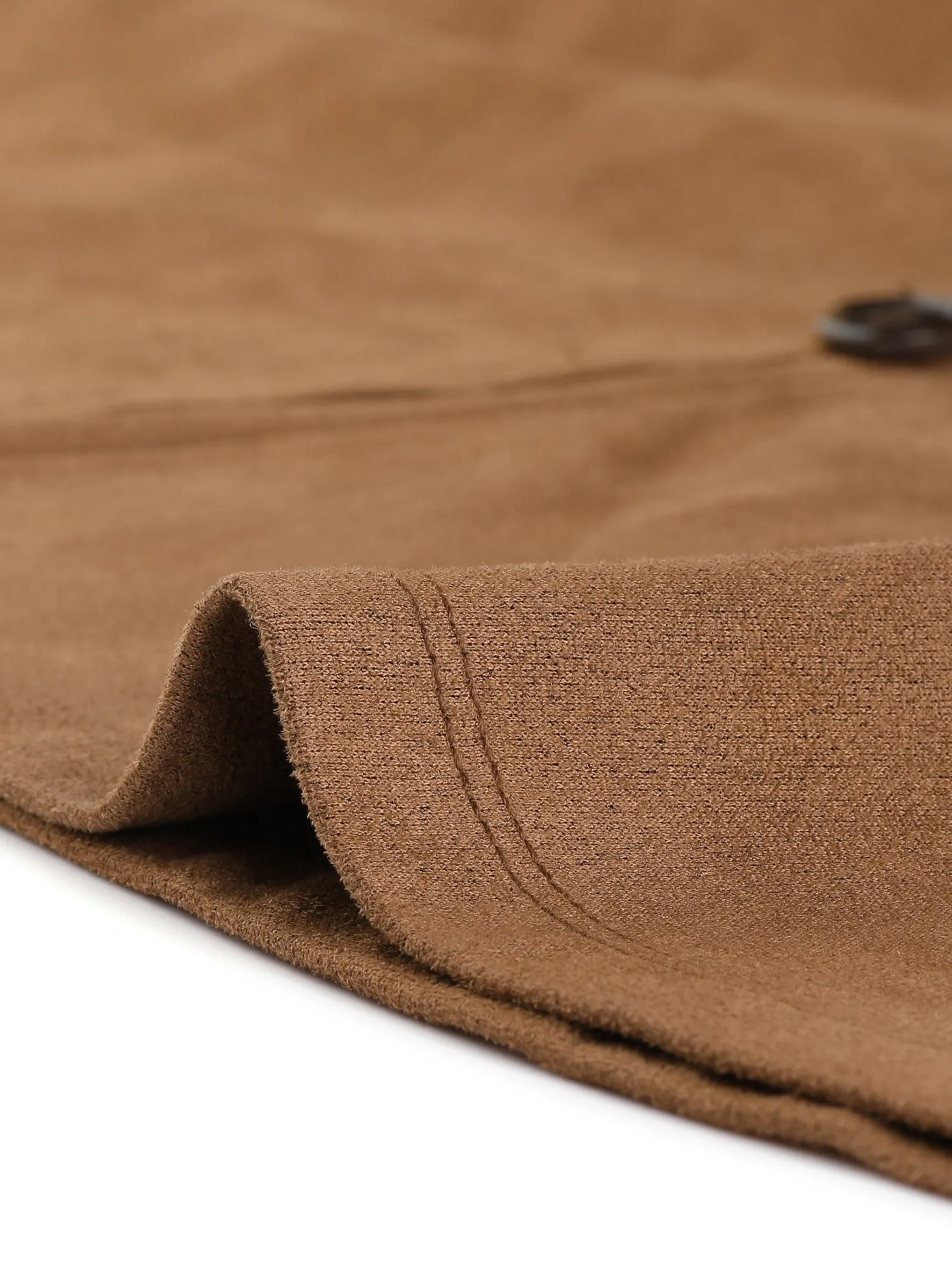 Faux Suede Sweetheart Neck Belted A-Line Mini Dress sold by Allegra K product image thumbnail 4