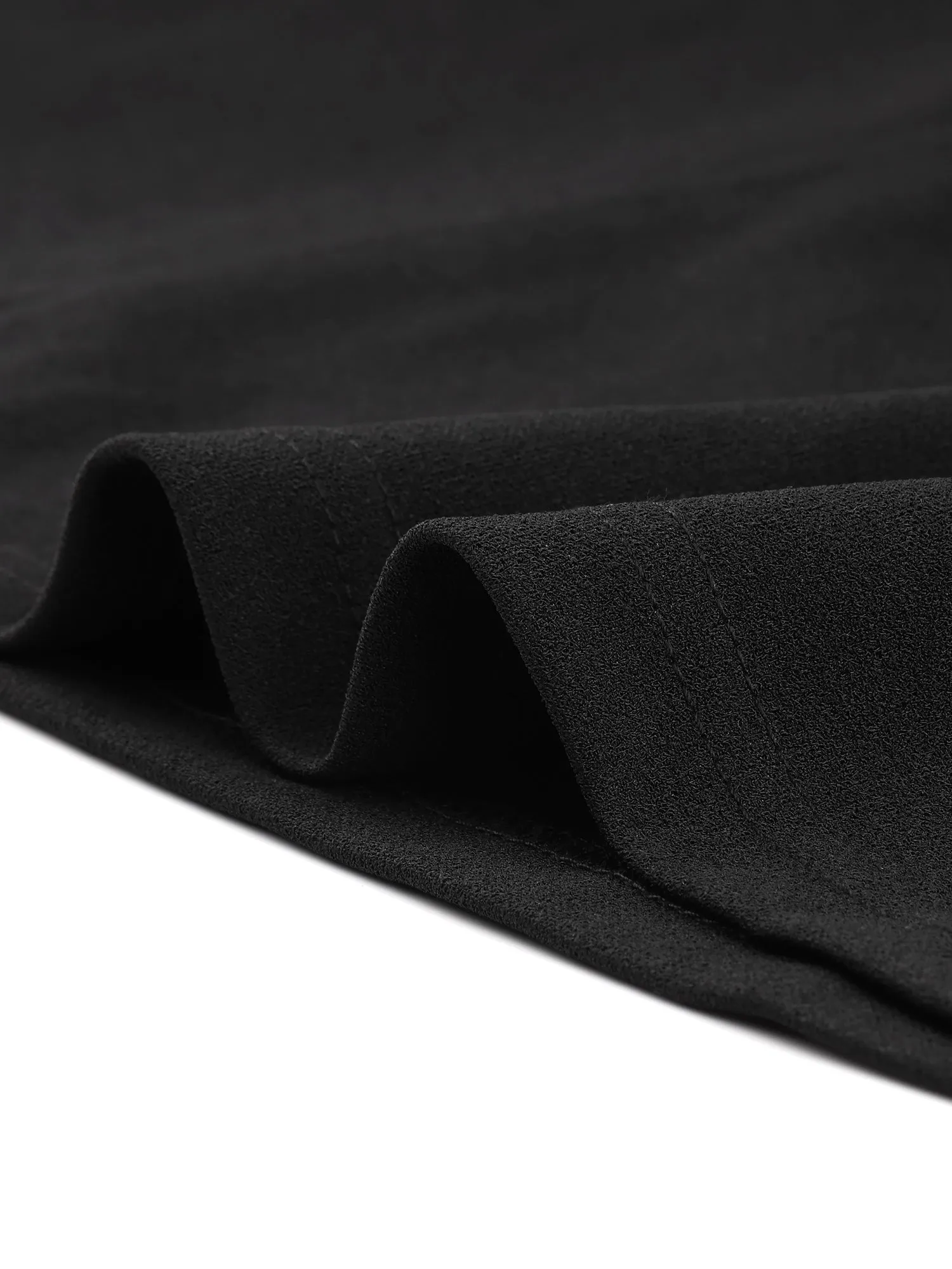 Bodycon High Waist Ruffle Hem Fishtail Mermaid Midi Skirt sold by Allegra K product image thumbnail 4