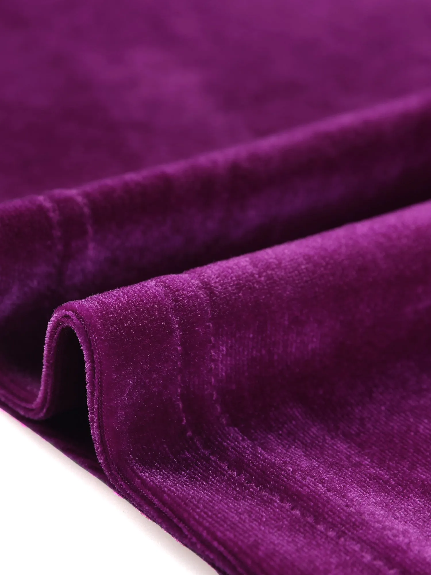 Casual Velvet Top Office Soft Long Sleeve V Neck T-Shirt sold by Allegra K product image thumbnail 4