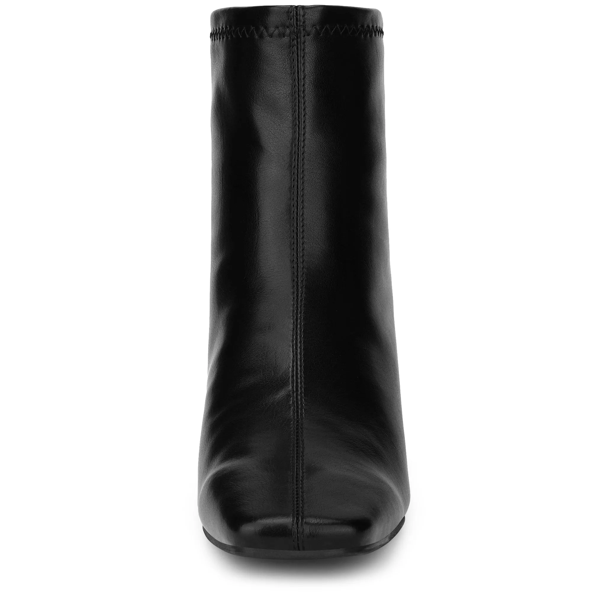 Women's Square Toe Block Heels Ankle Boots sold by Allegra K product image thumbnail 2