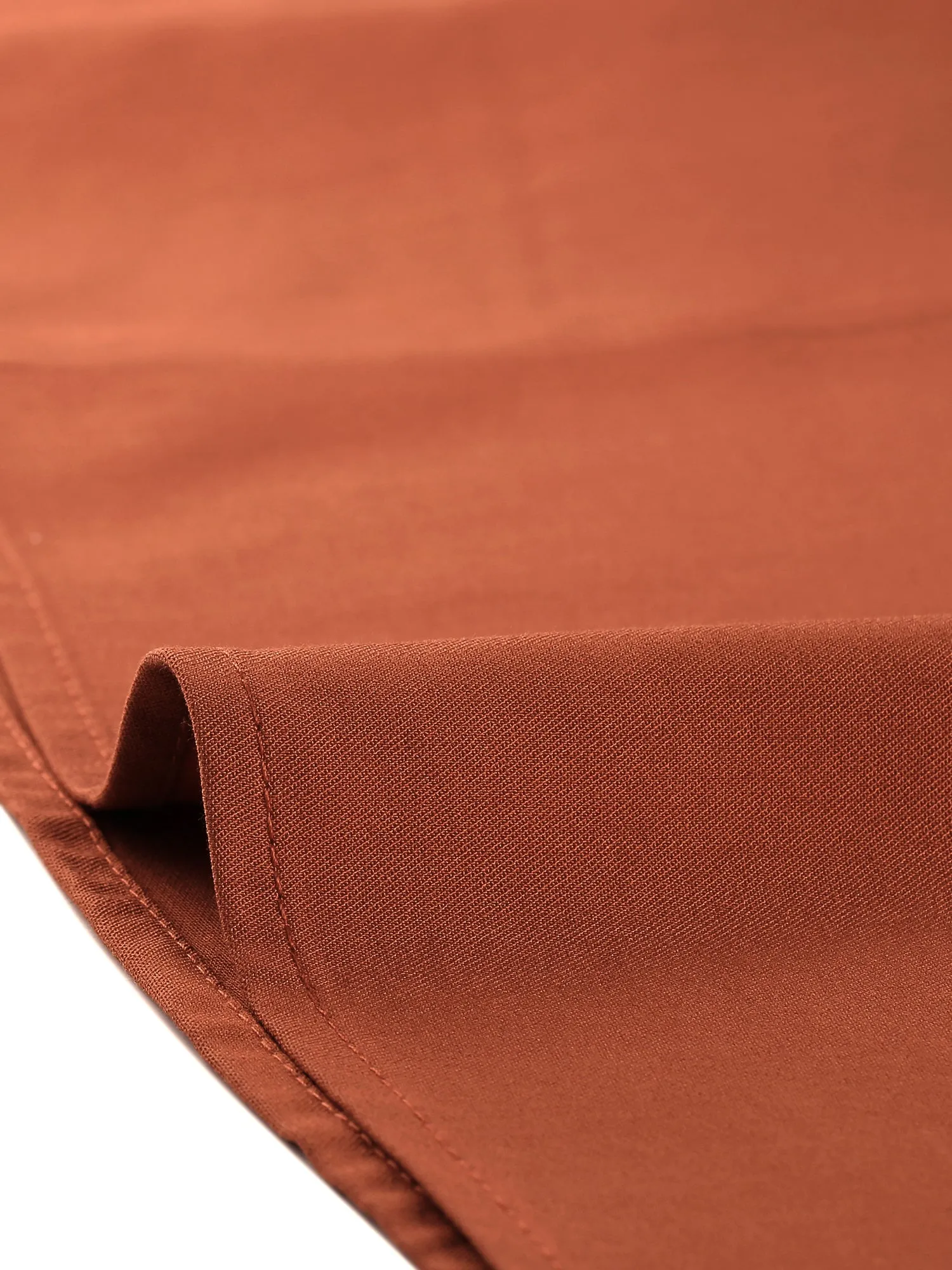 Work Pleated Button Front Elastic Back Elegant A-Line Skirt sold by Allegra K product image thumbnail 5